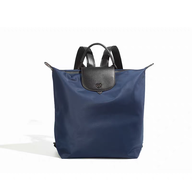 NOISY TEDDY25 new stylish and simple solid color backpack for commuting, large capacity, lightweight and versatile