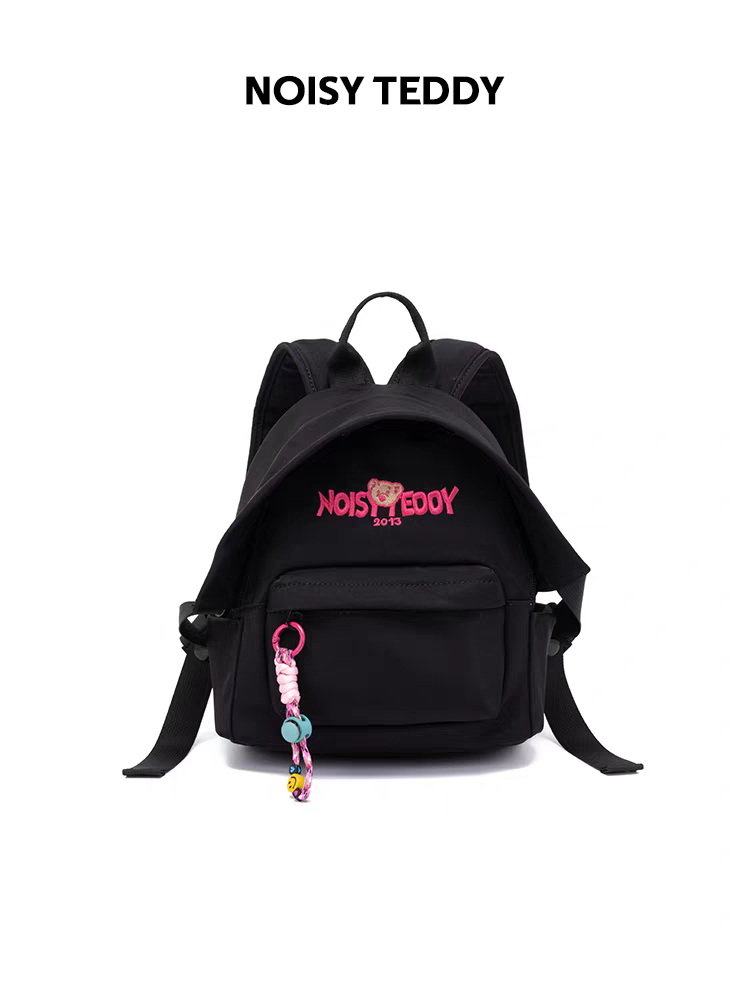 NOISY TEDDY25 New retro, fashionable, simple and large-capacity backpack, trendy for travel and commuting