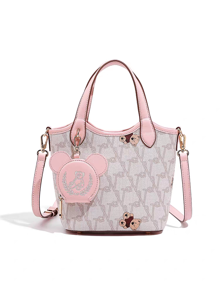 NOISY TEDDY25 new youthful, beautiful, light luxury and high-end women's handbag, fashionable, trendy and versatile