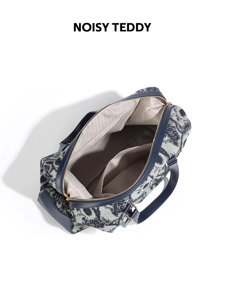 NOISY TEDDY25 New cute bear fashion trend large-capacity portable travel bag, high-end, light luxury and versatile