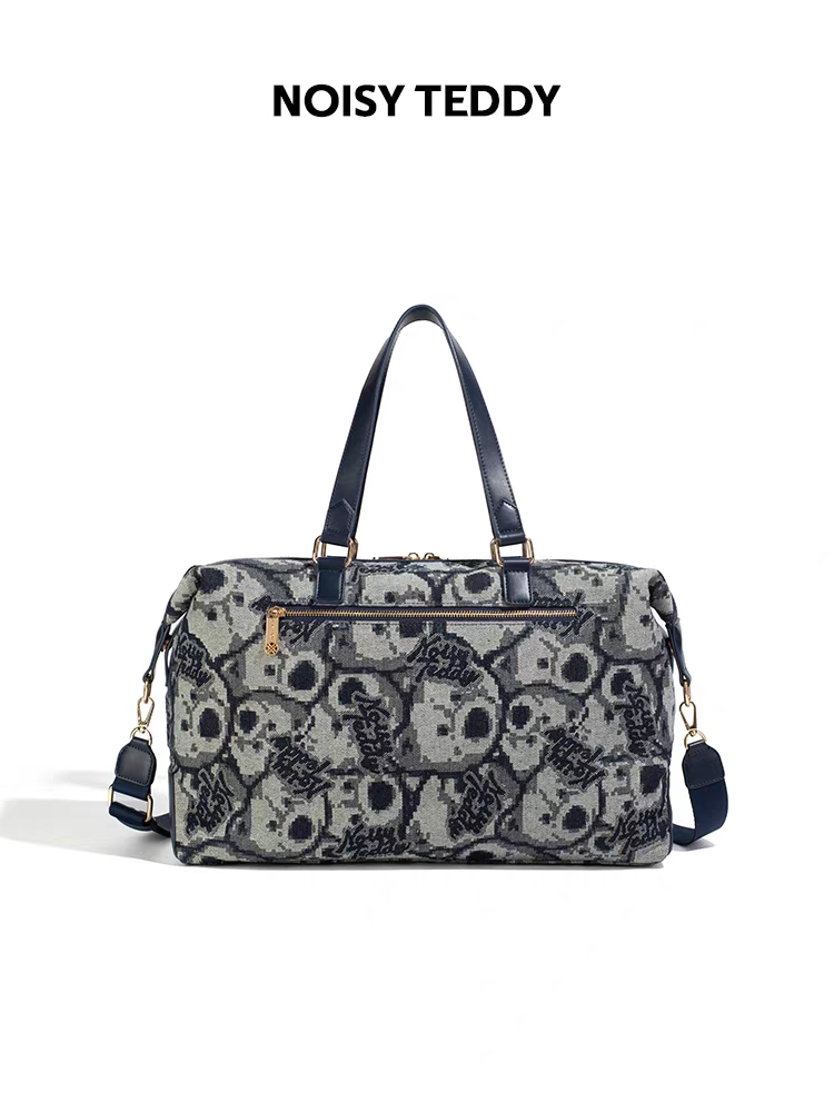 NOISY TEDDY25 New cute bear fashion trend large-capacity portable travel bag, high-end, light luxury and versatile