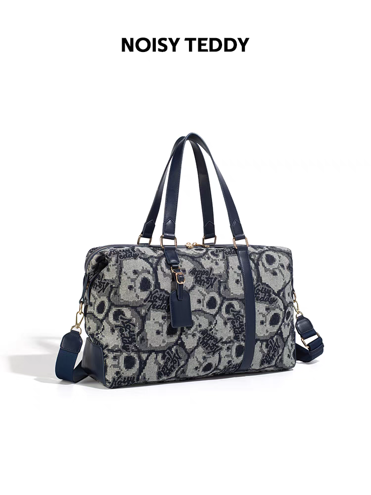 NOISY TEDDY25 New cute bear fashion trend large-capacity portable travel bag, high-end, light luxury and versatile