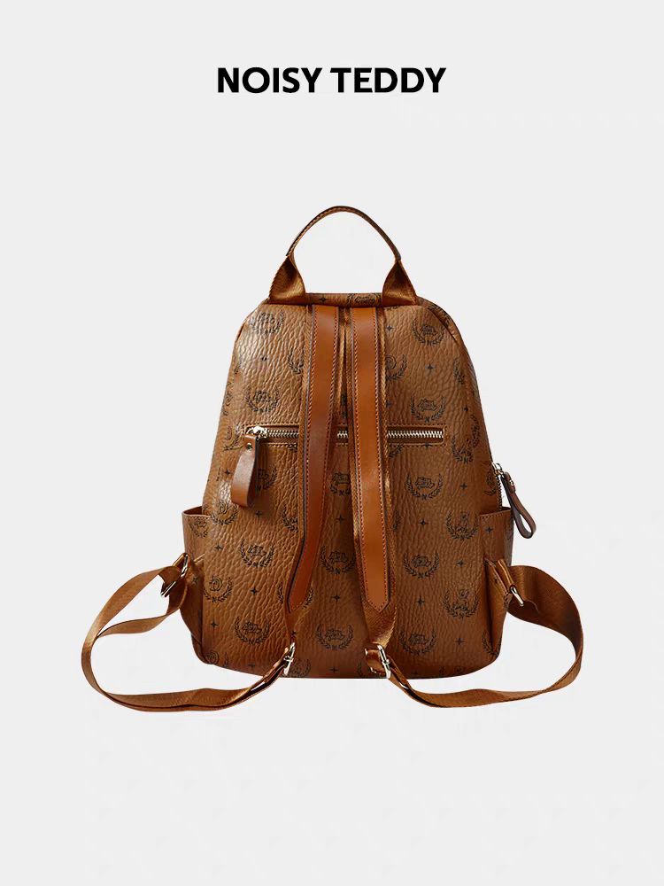 NOISY TEDDY25 New trendy and high-end daily casual backpack with large capacity and lightweight travel bag