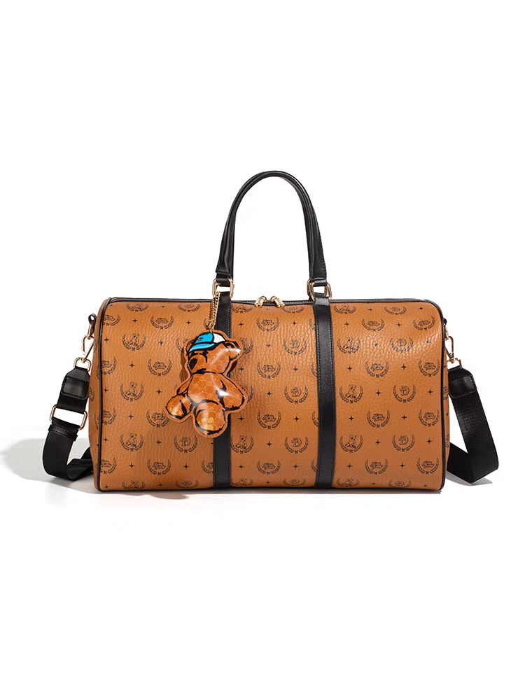 NOISY TEDDY25 New stylish and high-end women's long and short distance oversized hand-held portable travel bag