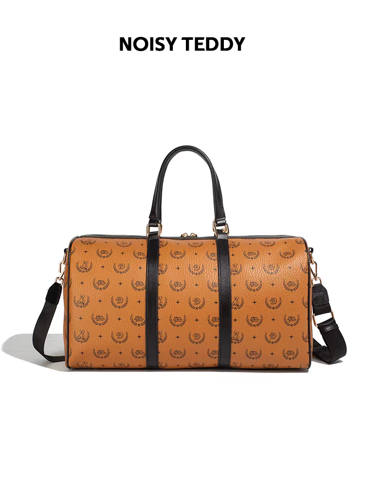 NOISY TEDDY25 New stylish and high-end women's long and short distance oversized hand-held portable travel bag