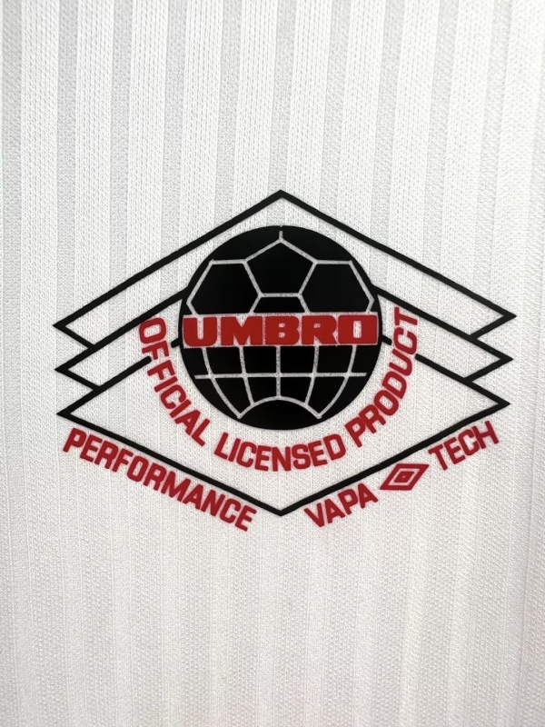 【Retro shirt】D811#1998 England Home Long Sleeve Shirt