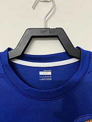 【Retro shirt】D0811#2008/09 Manchester United's second away blue jersey
