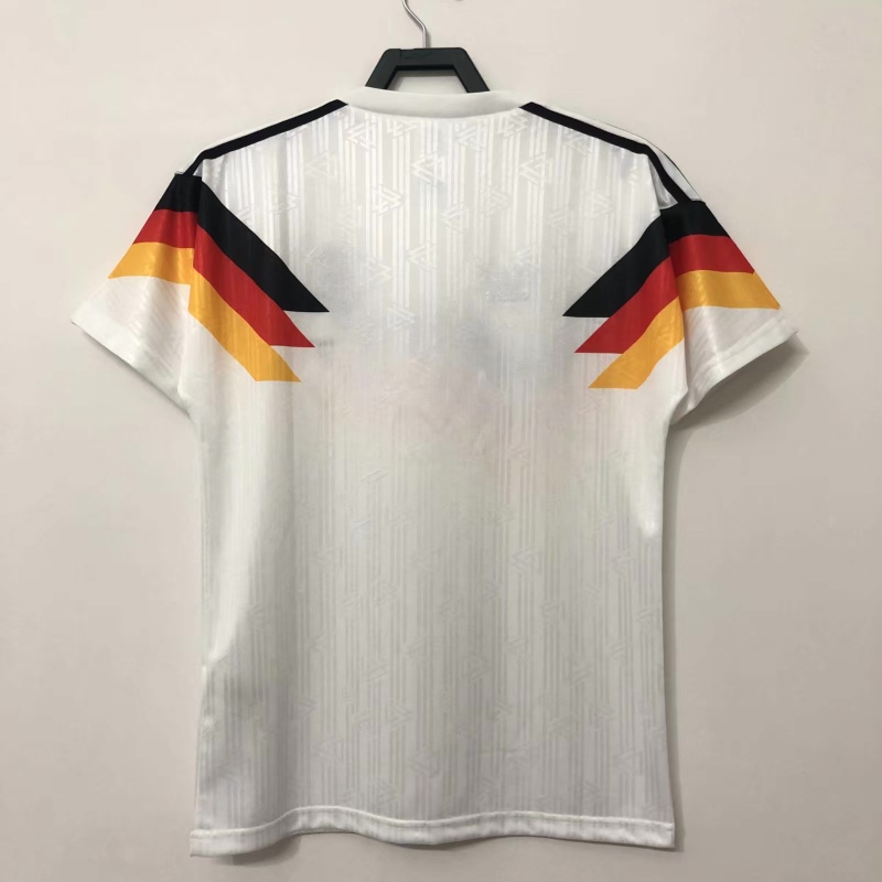 【Retro shirt】D811#1990 Germany Home Jersey