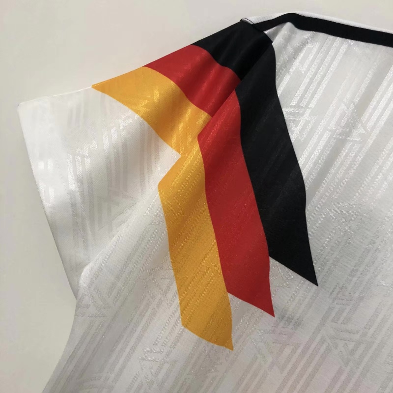 【Retro shirt】D811#1990 Germany Home Jersey