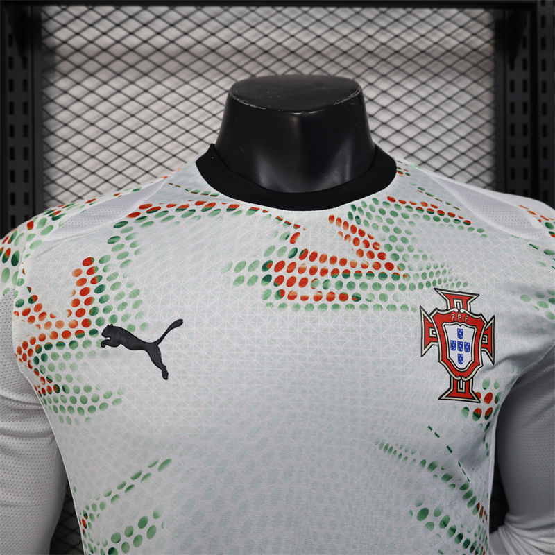 【Player Version Long Sleeves】25/26 Portugal Away Jersey