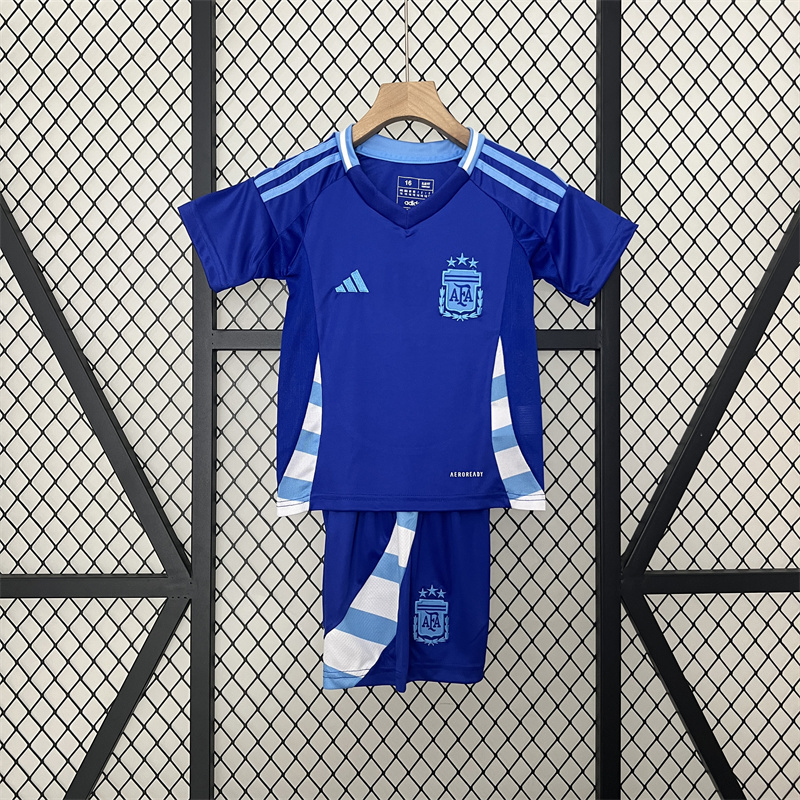 【Adult / Kids Kit】24/25 Argentina Away Jersey