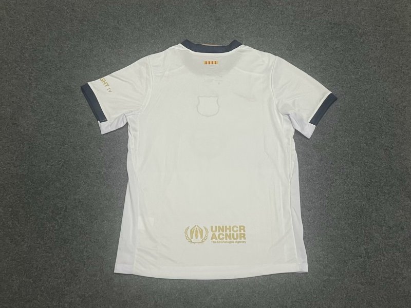 【FAN】24/25 Barcelona White Large Circle Joint Edition Jersey