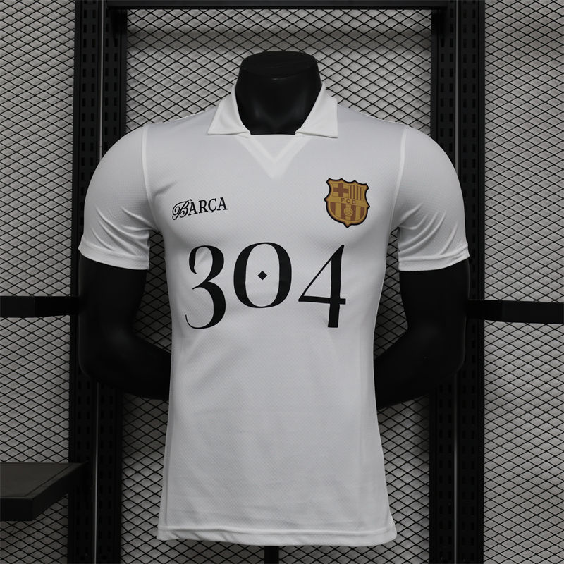 【Player Version】24/25 Barcelona White Yamal Commemorative Edition Jersey