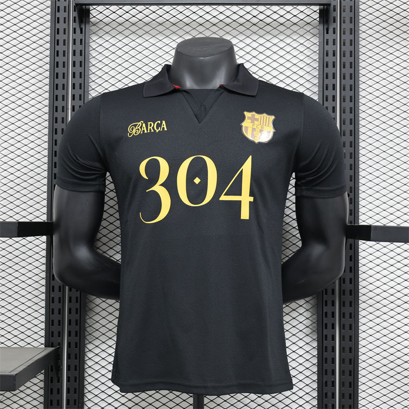 【Player Version】24/25 Barcelona Black Yamal Commemorative Edition Jersey