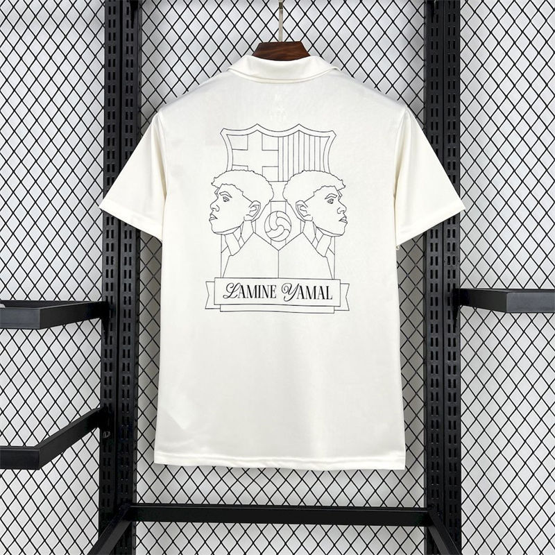 【FAN】24/25 Barcelona White Yamal Commemorative Edition Jersey
