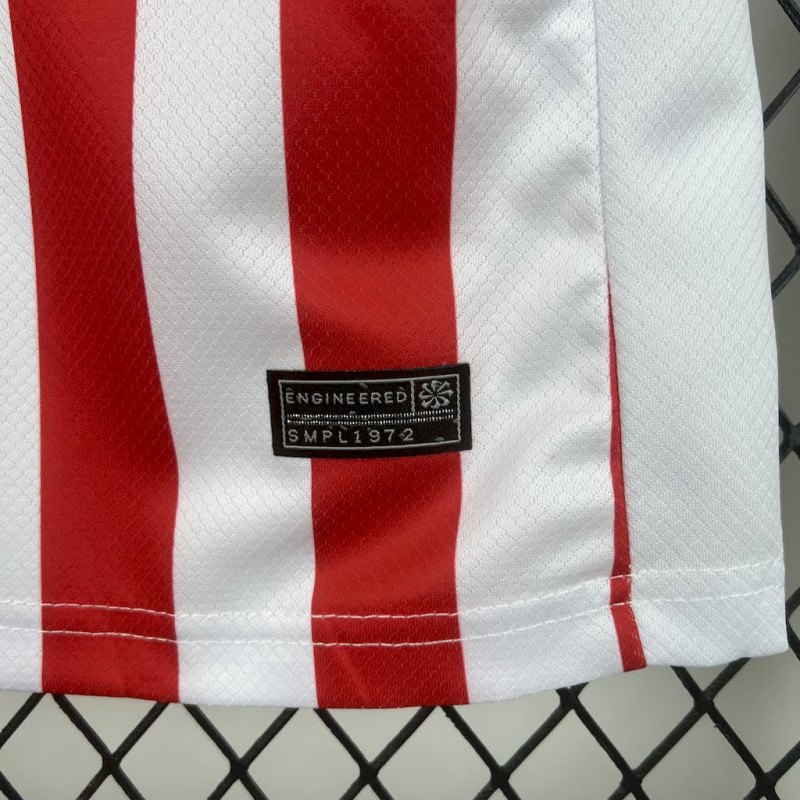 【Adult / Kids Kit】25/26 Atletico Madrid Home Jersey