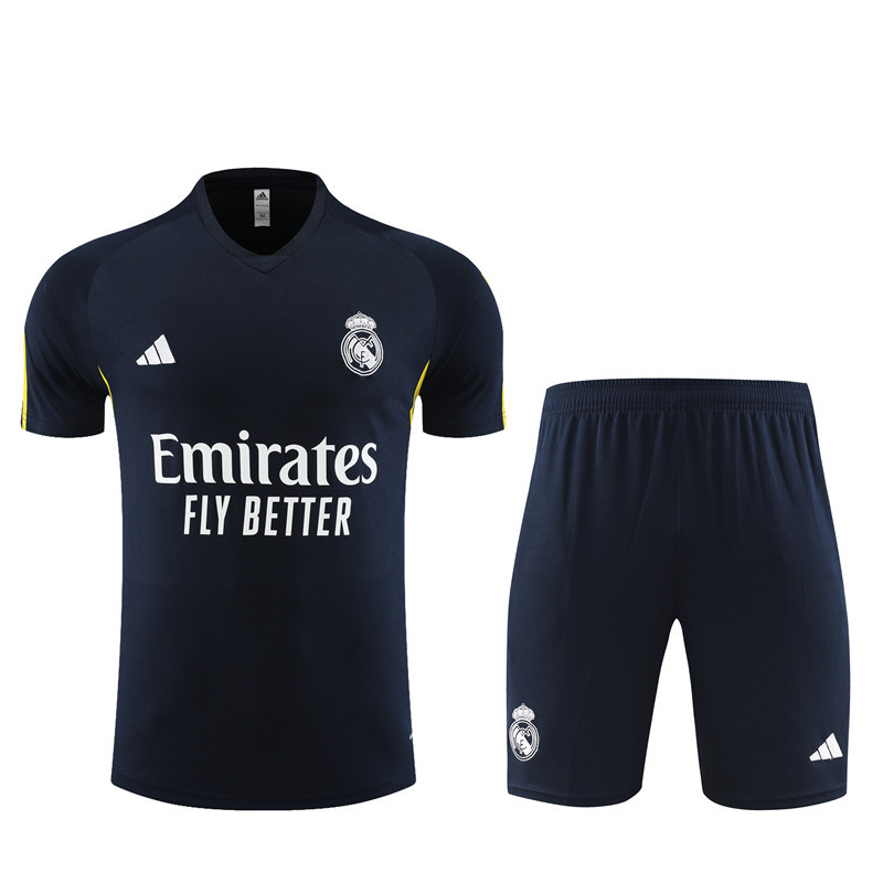 23-24 Real Madrid training short-sleeved suit