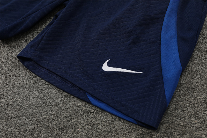 23-24-Short-sleeved training uniform Barcelona blue [camouflage style]