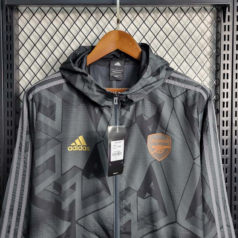 22-23 Windbreaker Arsenal Black