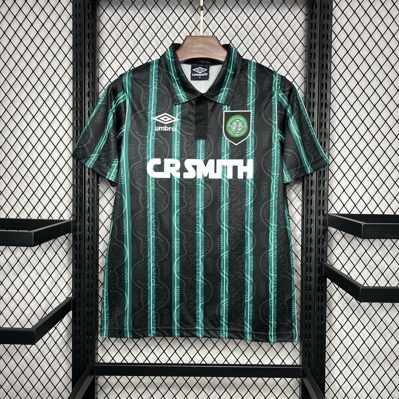 Retro 1992-93 Celtic Away football jersey retro