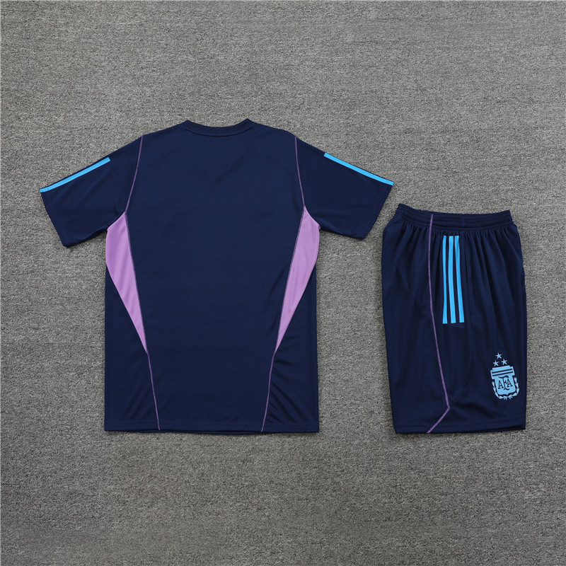 23-24-Argentina short-sleeved training clothes