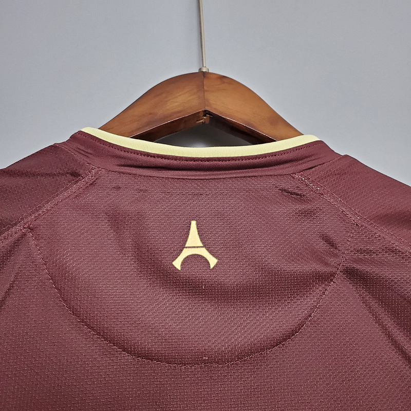 Retro 06-07 PSG Away Red   Football jersey retro