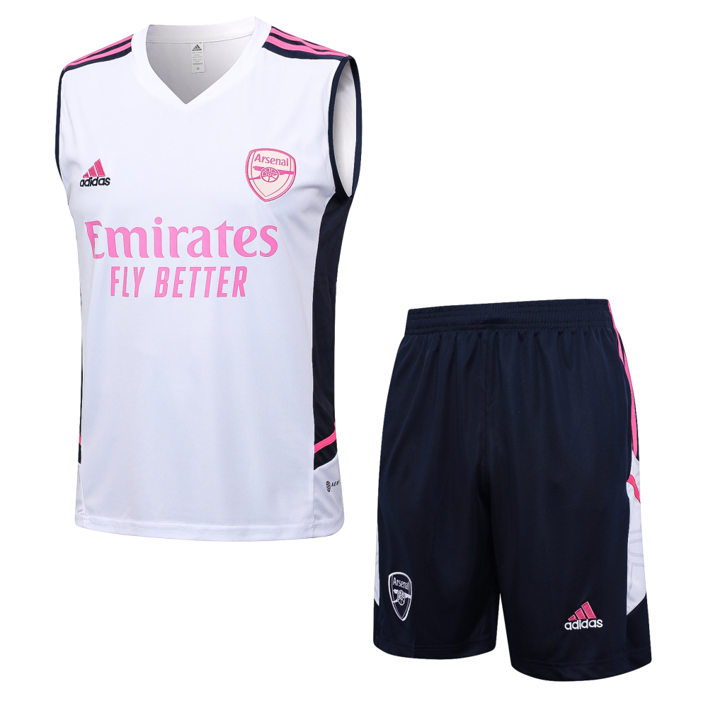 23-24 season Arsenal White Sleeveless Vest Training Wear