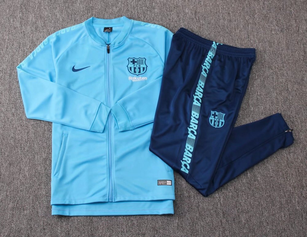 2019-2020 Barcelona Jacket Sportswear Sky Blue Suit -1:1 Thai Quality
