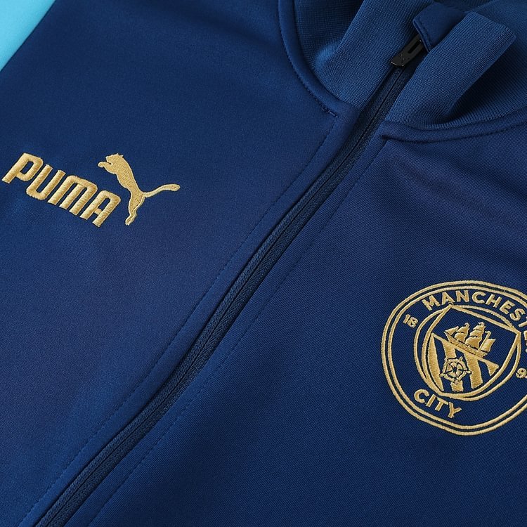 23-24 Manchester City 01 sapphire blue jacket suit