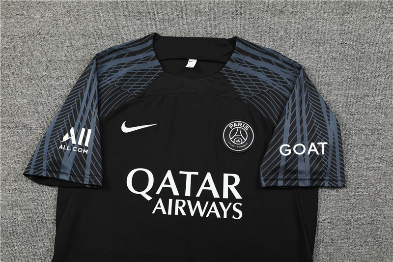 23-24 psg training short sleeve suit