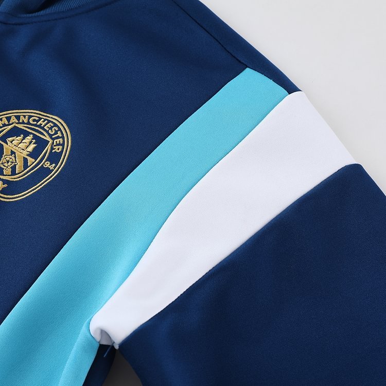 23-24 Manchester City 01 sapphire blue jacket suit