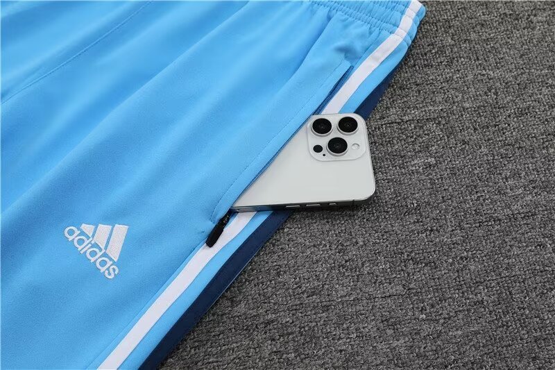 2023/2024 Argentina Half-La Training Wear White Jersey Set