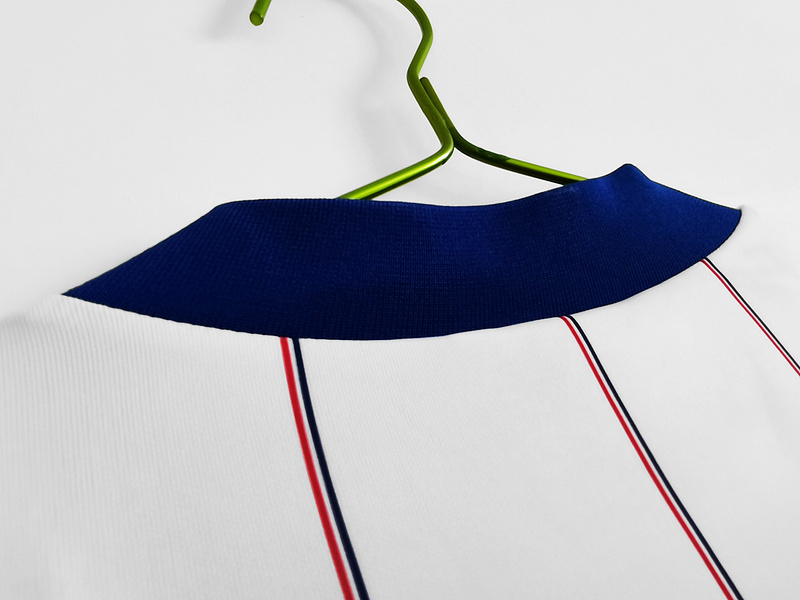 Retro 1982-83 Rangers away football jersey Retro