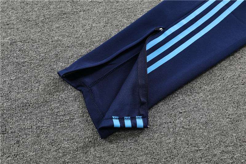 2022 Argentina Blue Long Pull Jacket Training Wear