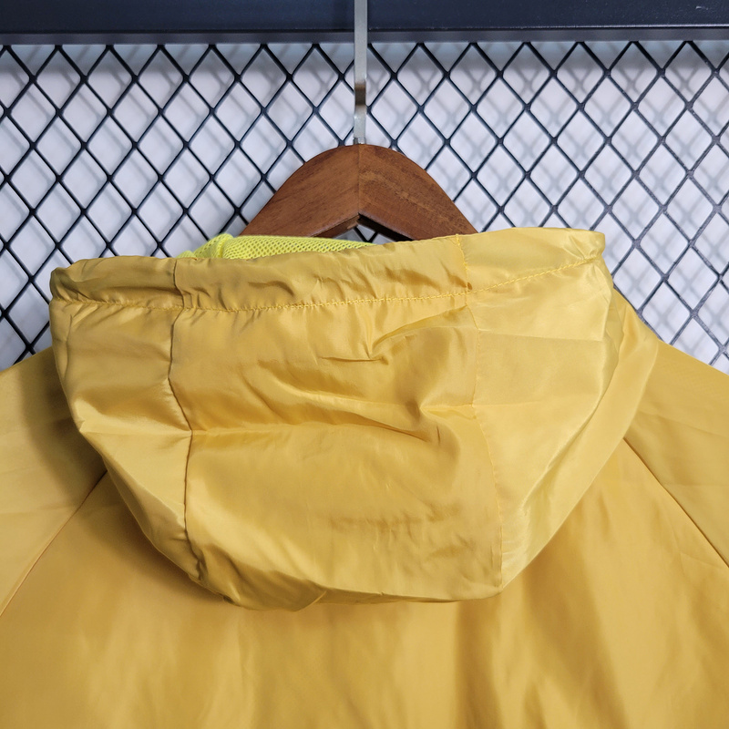 23-24 player windbreaker Barcelona Royal Blue Yellow