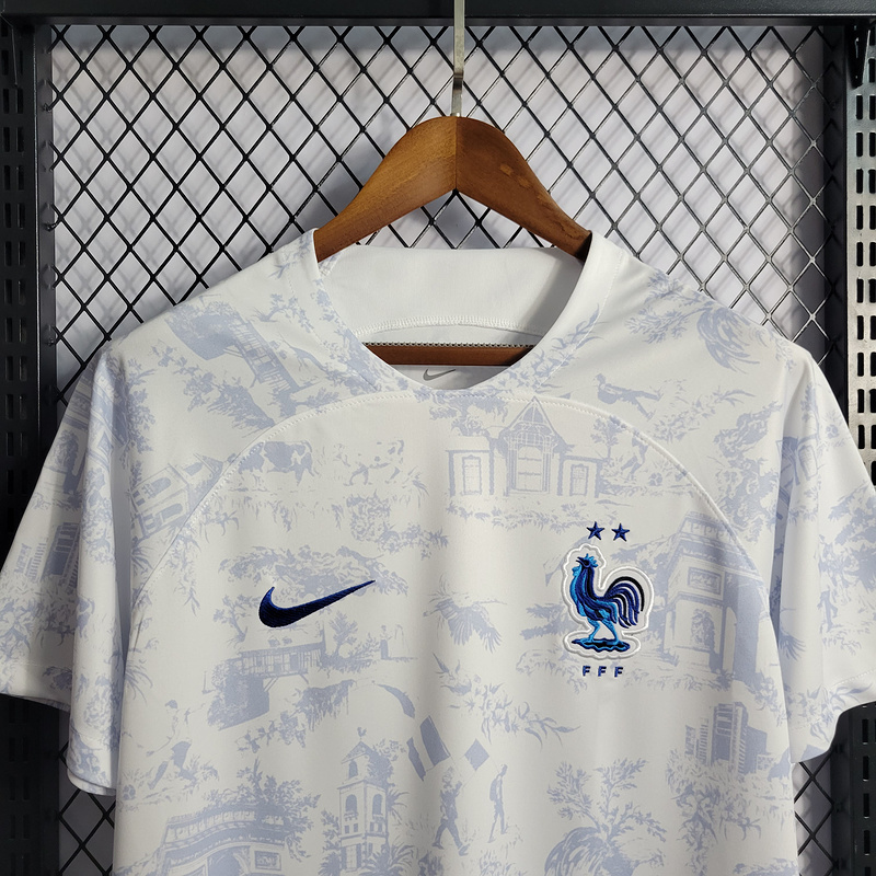 2022 France Away  Mbappe #10 Griezmann Coman Kante BENZEMA GIROUD Football Jersey