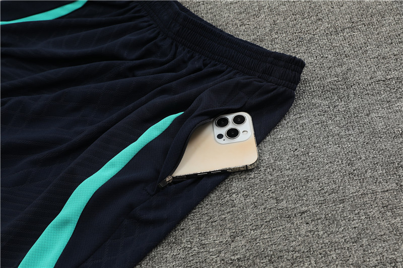 23-24-Short-sleeved training uniform Barcelona royal blue [camouflage style]