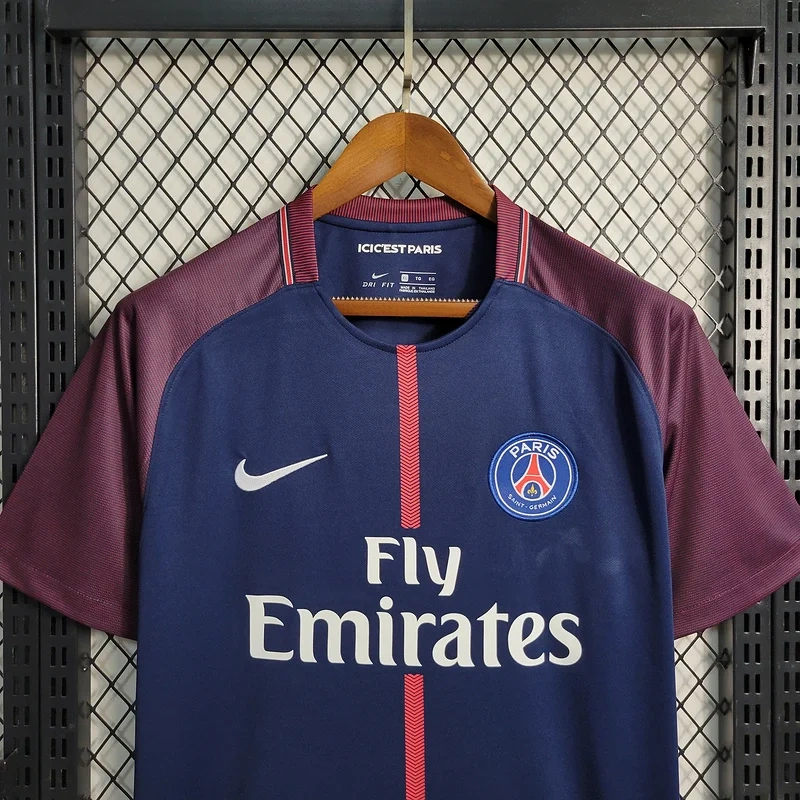 Retro 2017-18 PSG home Football jersey retro