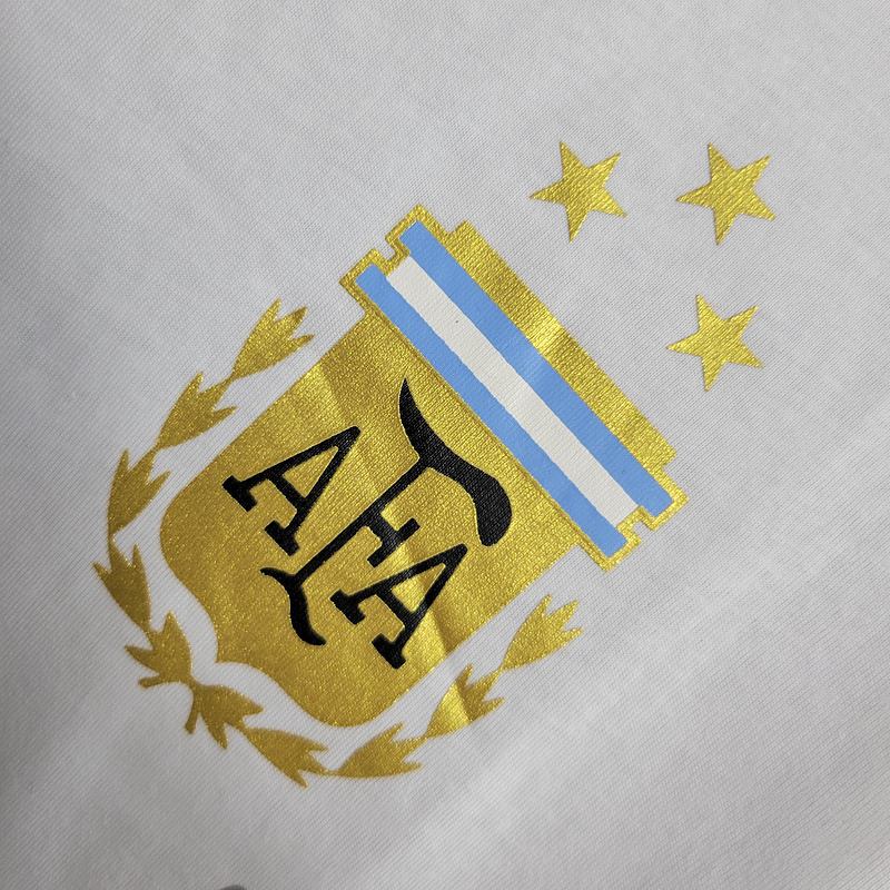 2023 Argentina white casual shirt