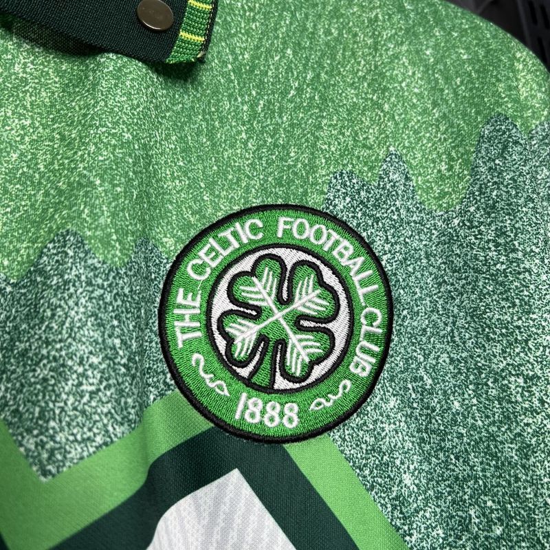 Retro 1991-92 Celtic Away football jersey retro