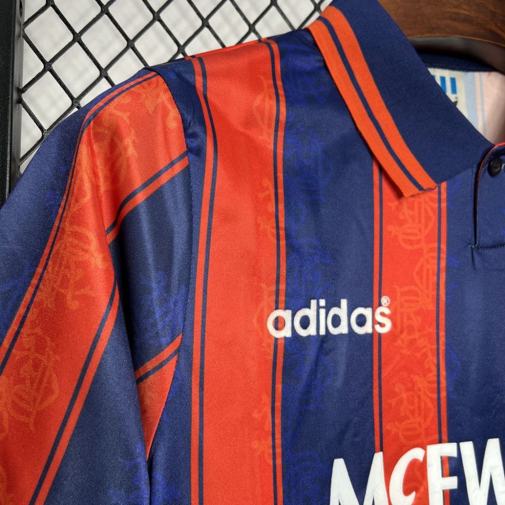 Retro 1993-94 Rangers away football jersey Retro