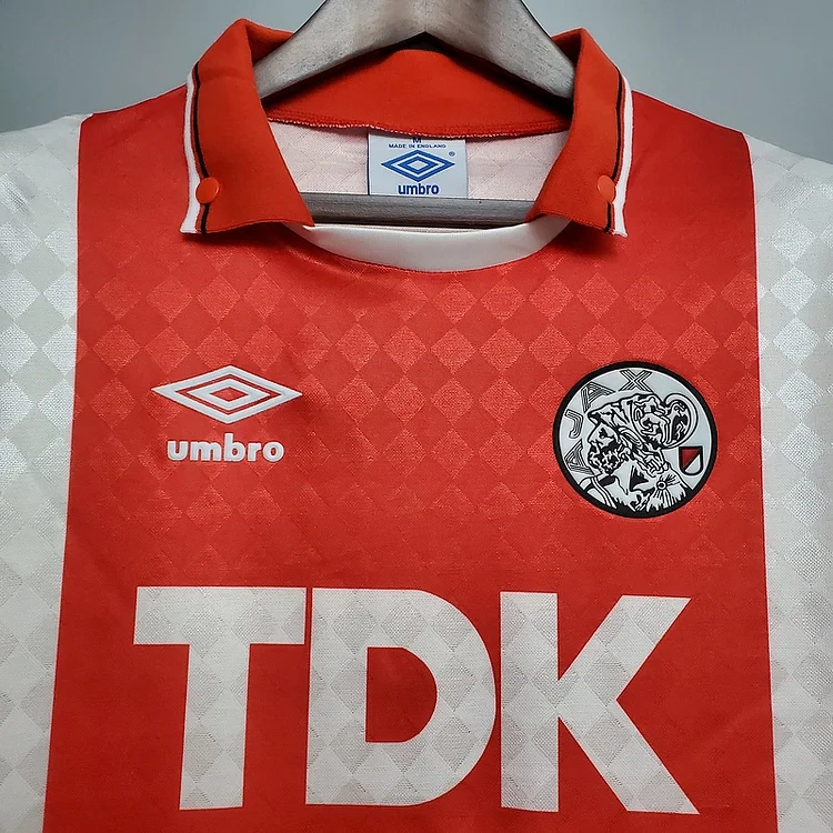 Retro 1990-92 Ajax home Football jersey retro