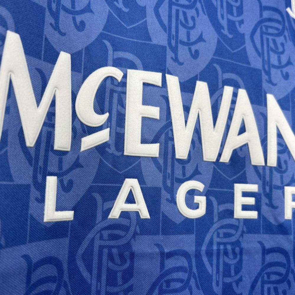 Retro 1996-97 Rangers Home football jersey Retro