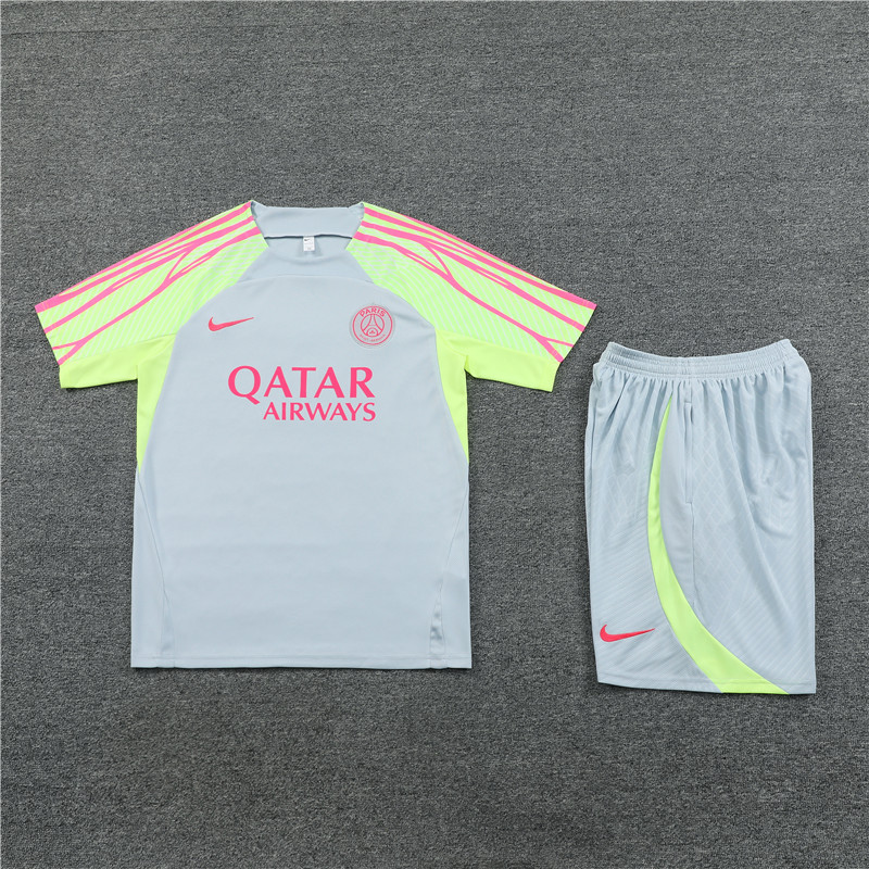 23-24 psg training short sleeve suit