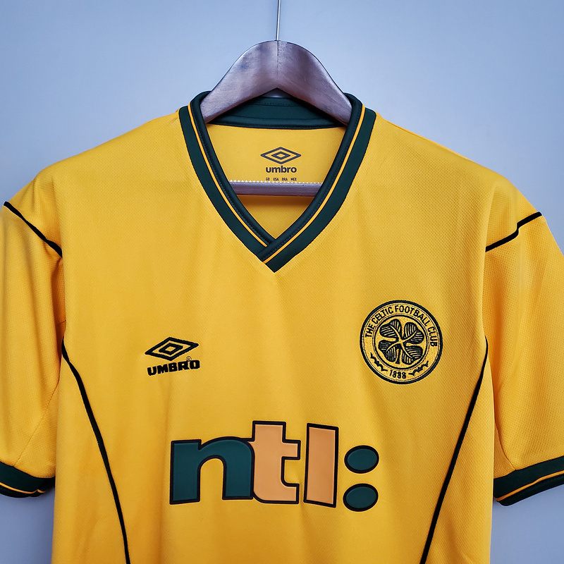 Retro 2001-03 Celtic Away football jersey retro