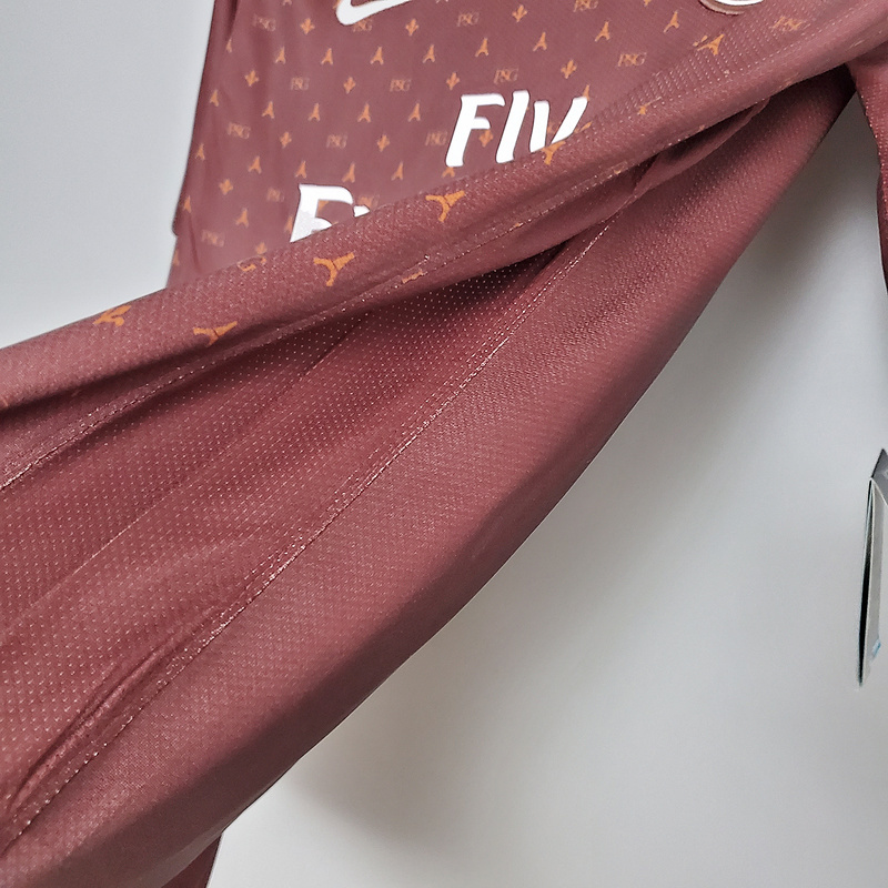 Retro 06-07 PSG Away Red   Football jersey retro