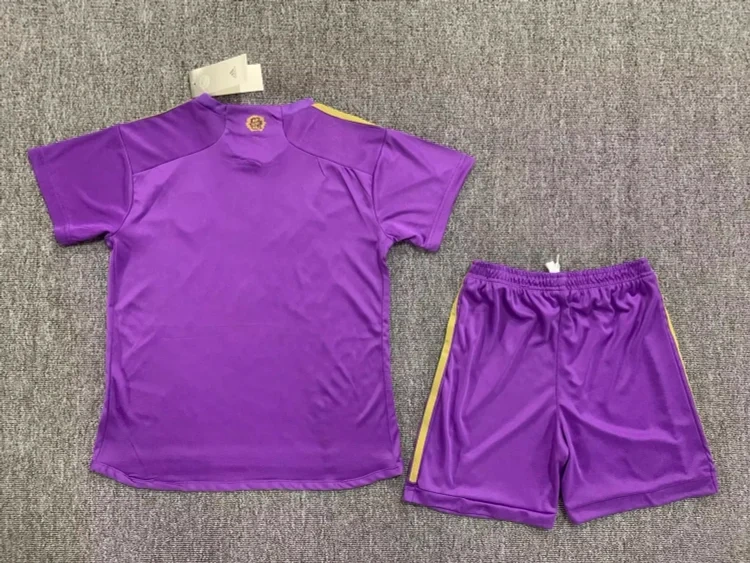 2023-2024 Football Orlando City Home Kids Kit Football Orlando