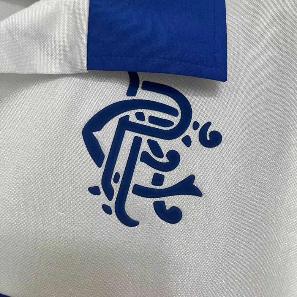 Retro 1994 Rangers away football jersey Retro