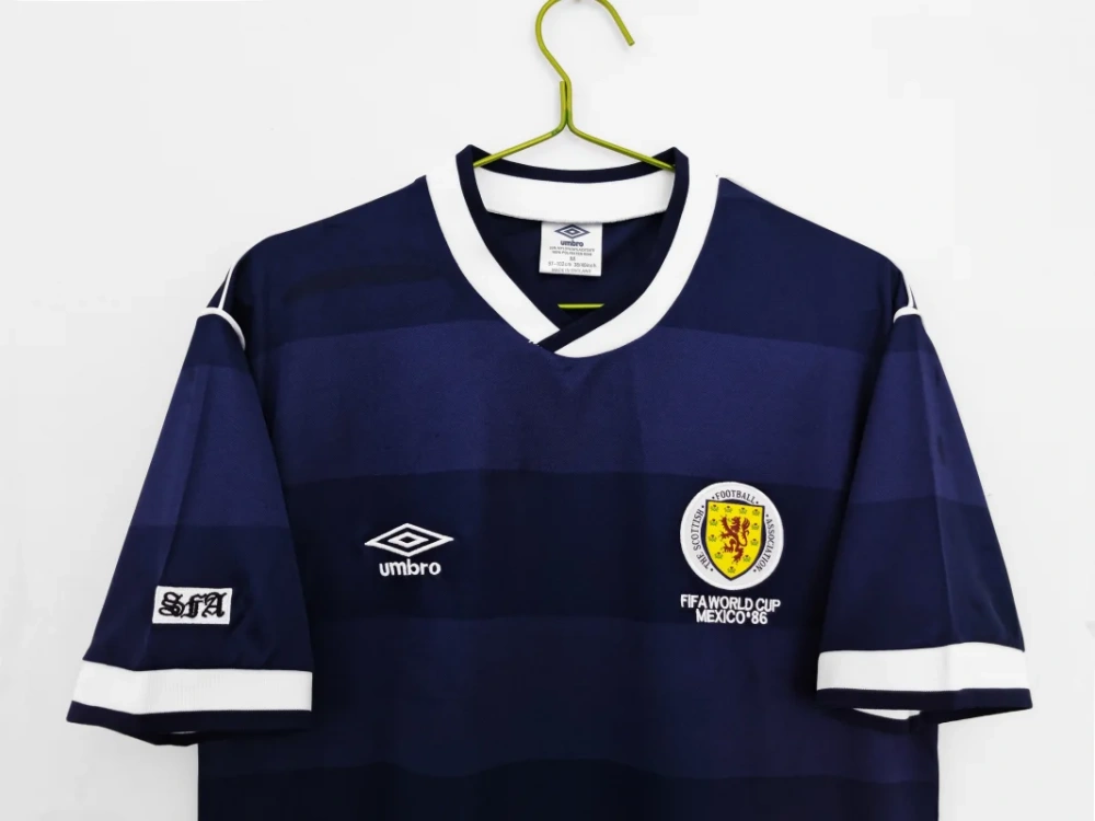 retro 1987-88 Scotland Home retro football jersey Fan version
