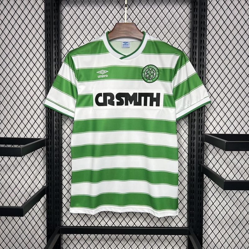 Retro 1985-87 Celtic Home football jersey retro